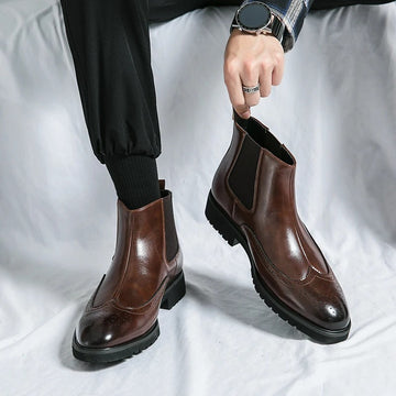 Alden | Vegan Leather Chelsea Boots
