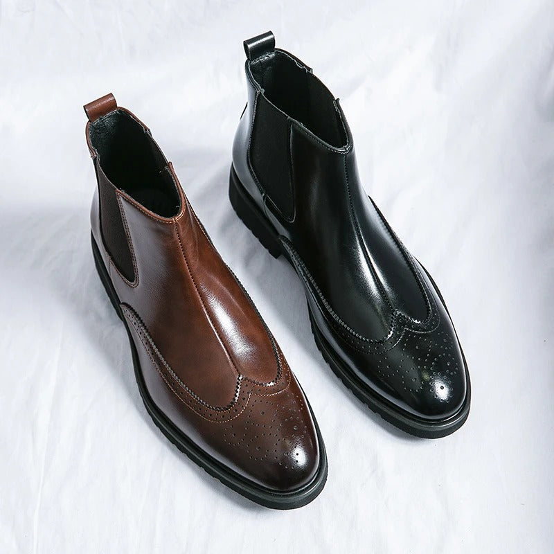 Alden | Vegan Leather Chelsea Boots