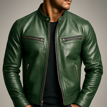Nick | Stylish Vegan Leather Jacket