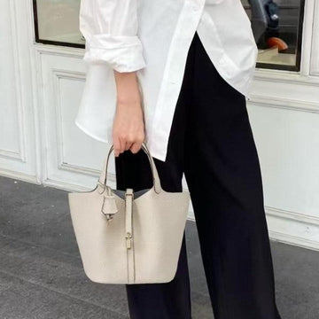 Kate | Lock  Vegan Leather Bag