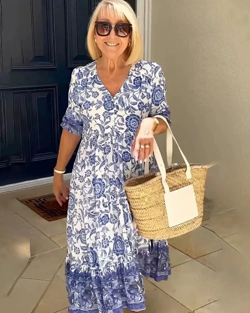 Radiance | Comfortable Bohemian Maxi Dress