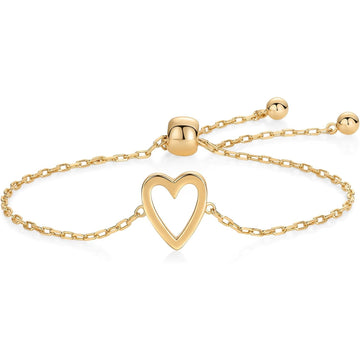 MATCHING HEART BRACELETS