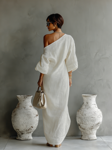 Elegant Off-Shoulder Dress