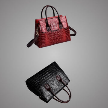 Luxury Vegan Crocodile Handbag
