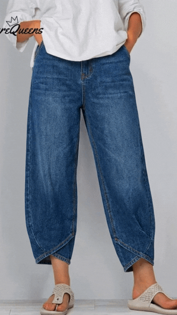Millie | Lightweight Denim-Feel Pants