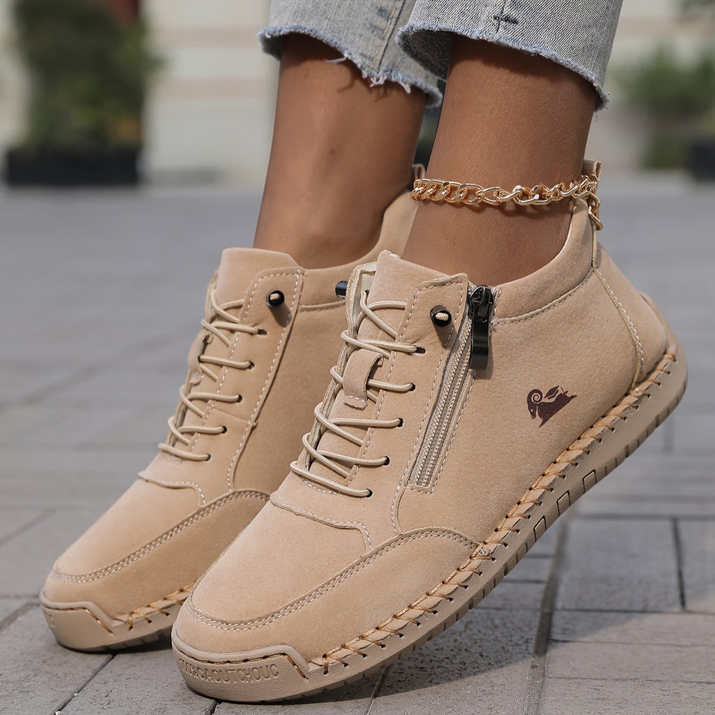 Mila | Supportive Zip Sneakers