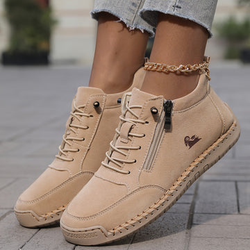 Mila | Supportive Zip Sneakers