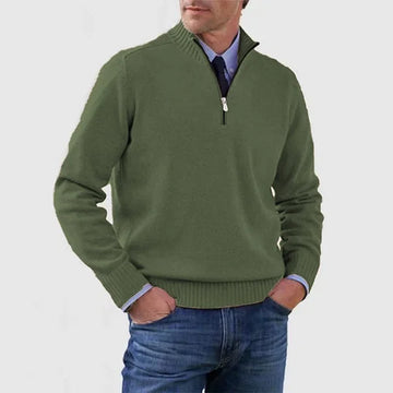 Darevellon | Comfortable Half-Zip Sweater