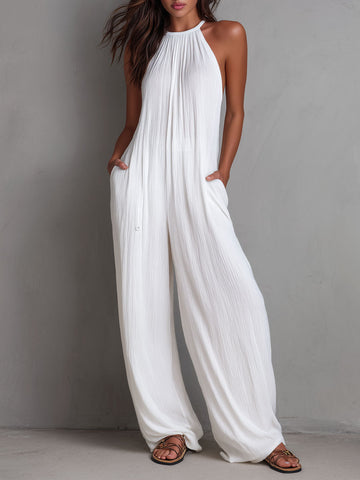 Elena Halterneck Jumpsuit