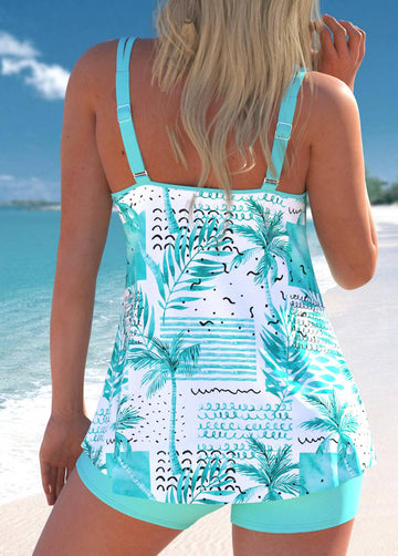 Tracey | Elegant Tankini Shorts Set