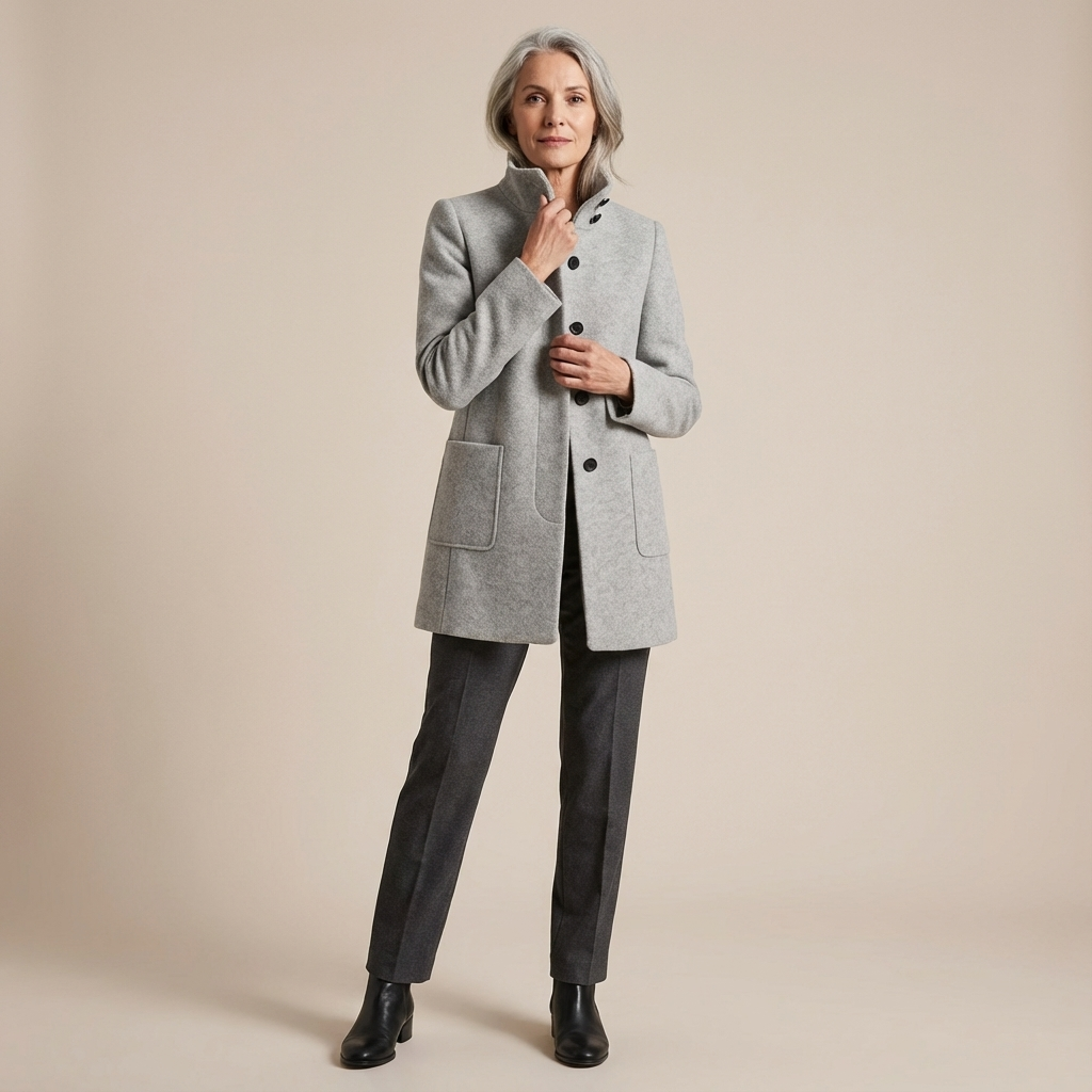 Marlow Grace | Elegant Wool-Blend Jacket
