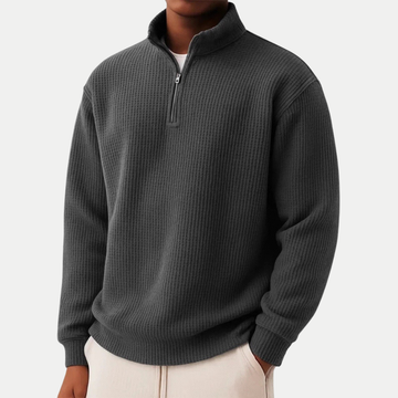 Damien | Lightweight Zip Pullover