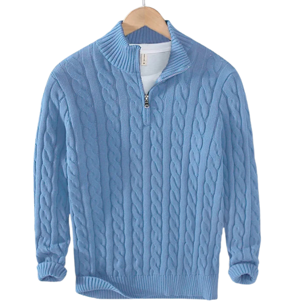 Tommy | Stylish Half-Zip Pullover