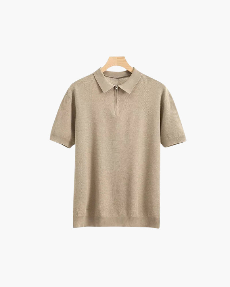 Marbella | Comfortable Zip-Up Polo