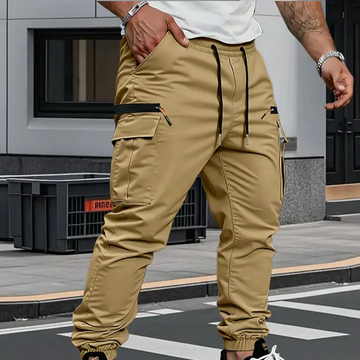 Beeckhoven | Comfortable Men’s Cargo Stretch Jogger Trousers