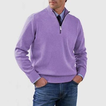 Darevellon | Comfortable Half-Zip Sweater