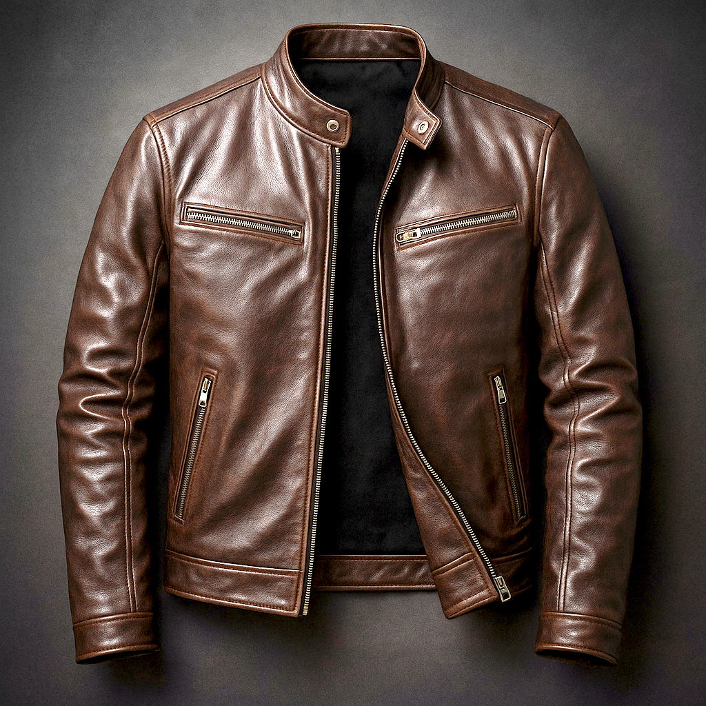 Nick | Stylish Vegan Leather Jacket