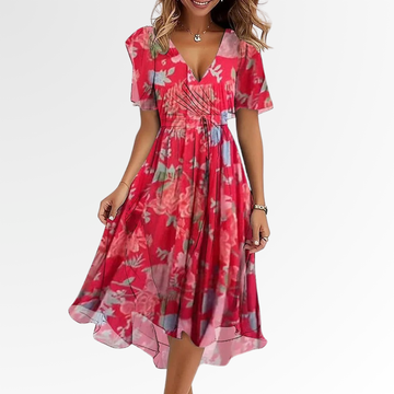 Yara™ | Elegant Colourful Dress