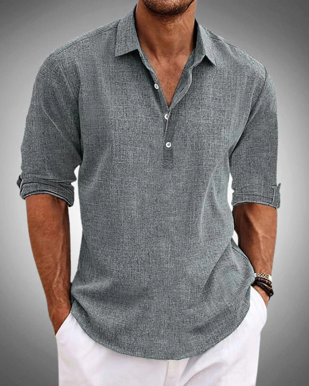 Marvien | Lightweight Casual Shirt
