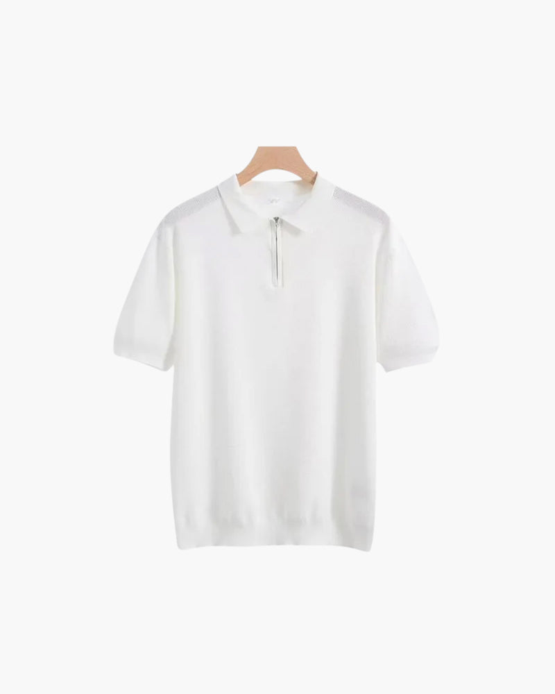 Marbella | Comfortable Zip-Up Polo