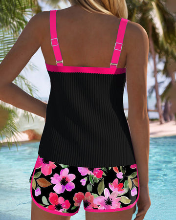 Ruth | Classic Ribbed Tankini Set