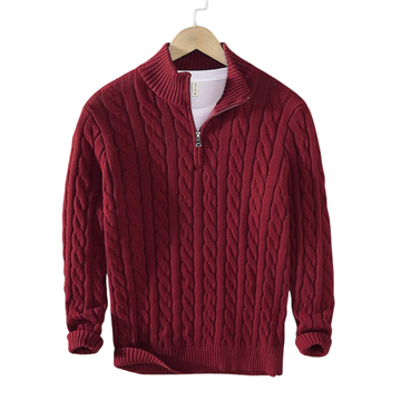 Tommy | Stylish Half-Zip Pullover