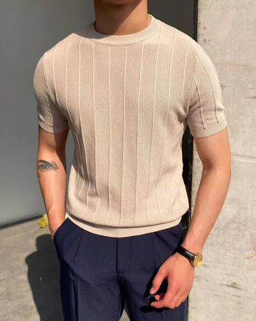 Cannes | Comfortable Ribbed T-Shirt