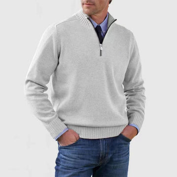 Darevellon | Comfortable Half-Zip Sweater
