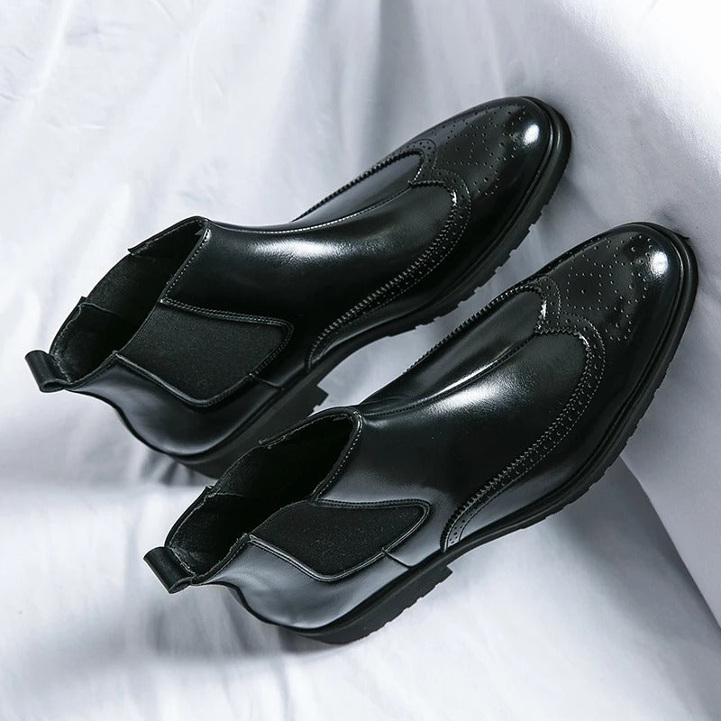Alden | Vegan Leather Chelsea Boots