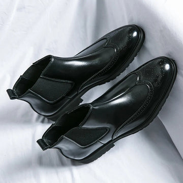 Alden | Vegan Leather Chelsea Boots