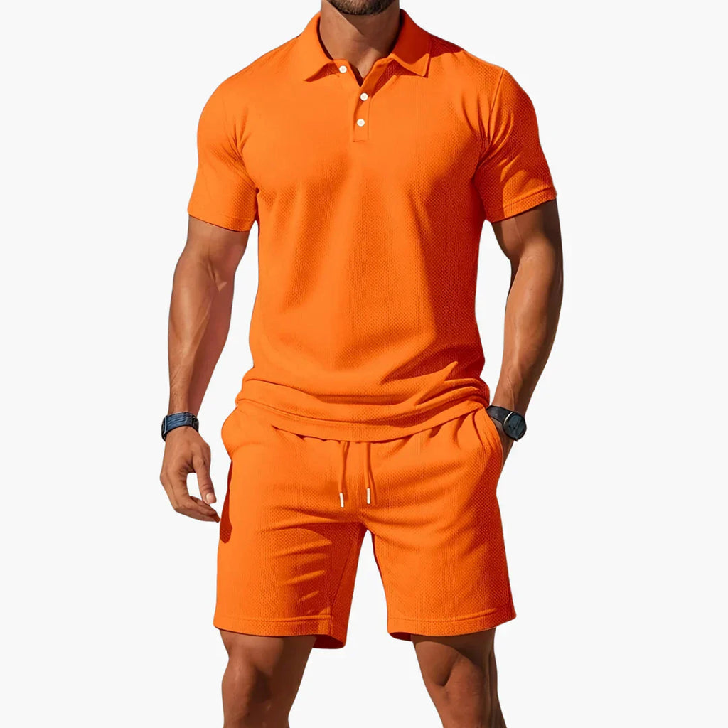 Kjell | Relaxed Spring Polo Set