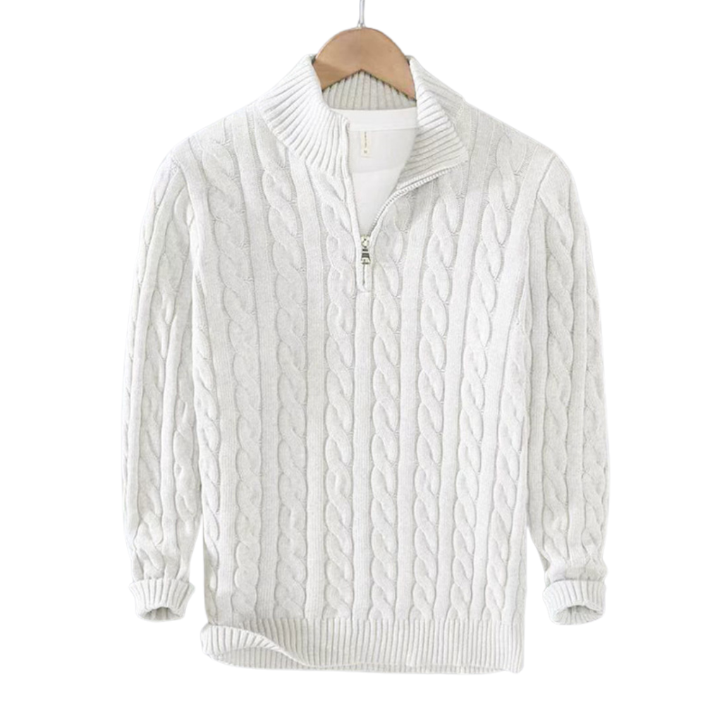 Tommy | Stylish Half-Zip Pullover