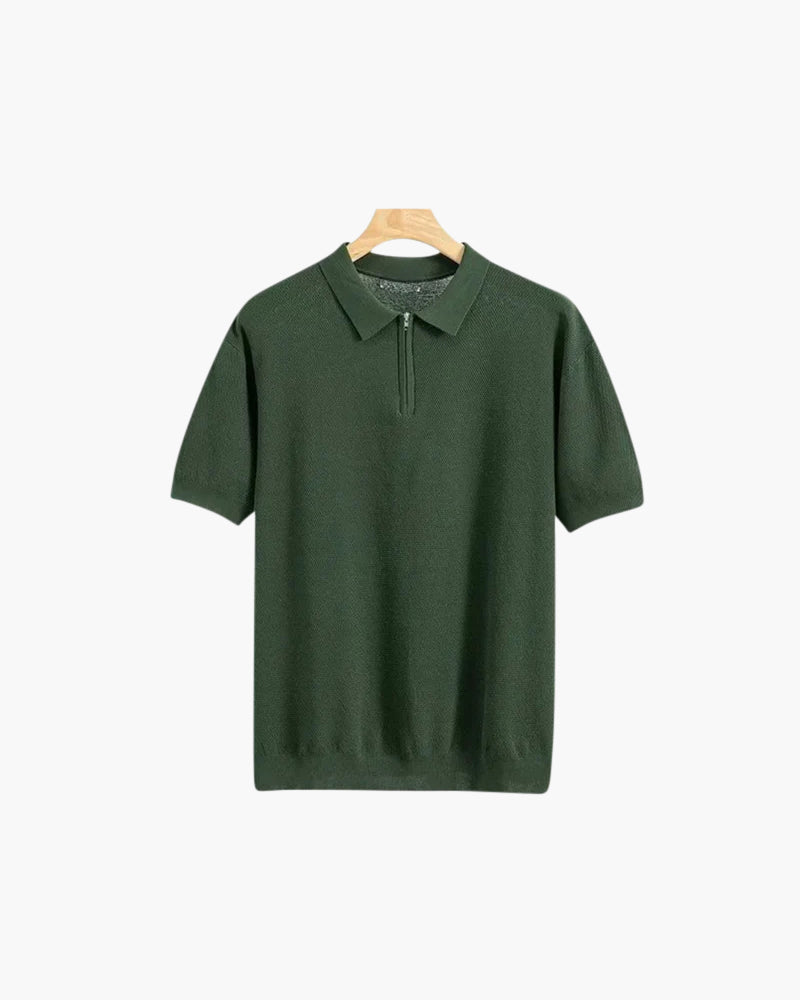 Marbella | Comfortable Zip-Up Polo