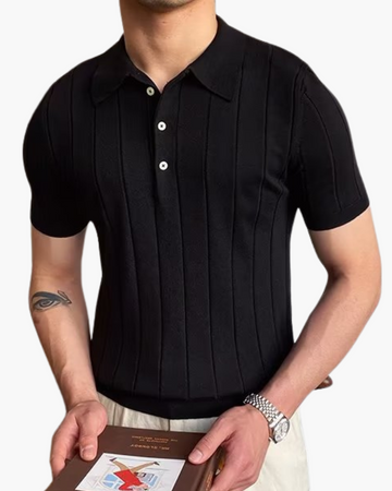 Cannes | Comfortable Ribbed Polo