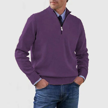 Darevellon | Comfortable Half-Zip Sweater