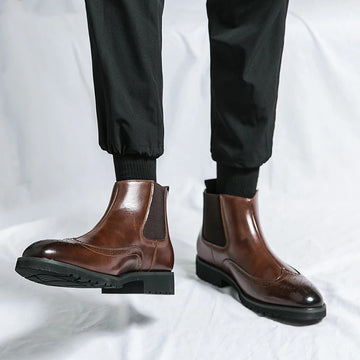 Alden | Vegan Leather Chelsea Boots