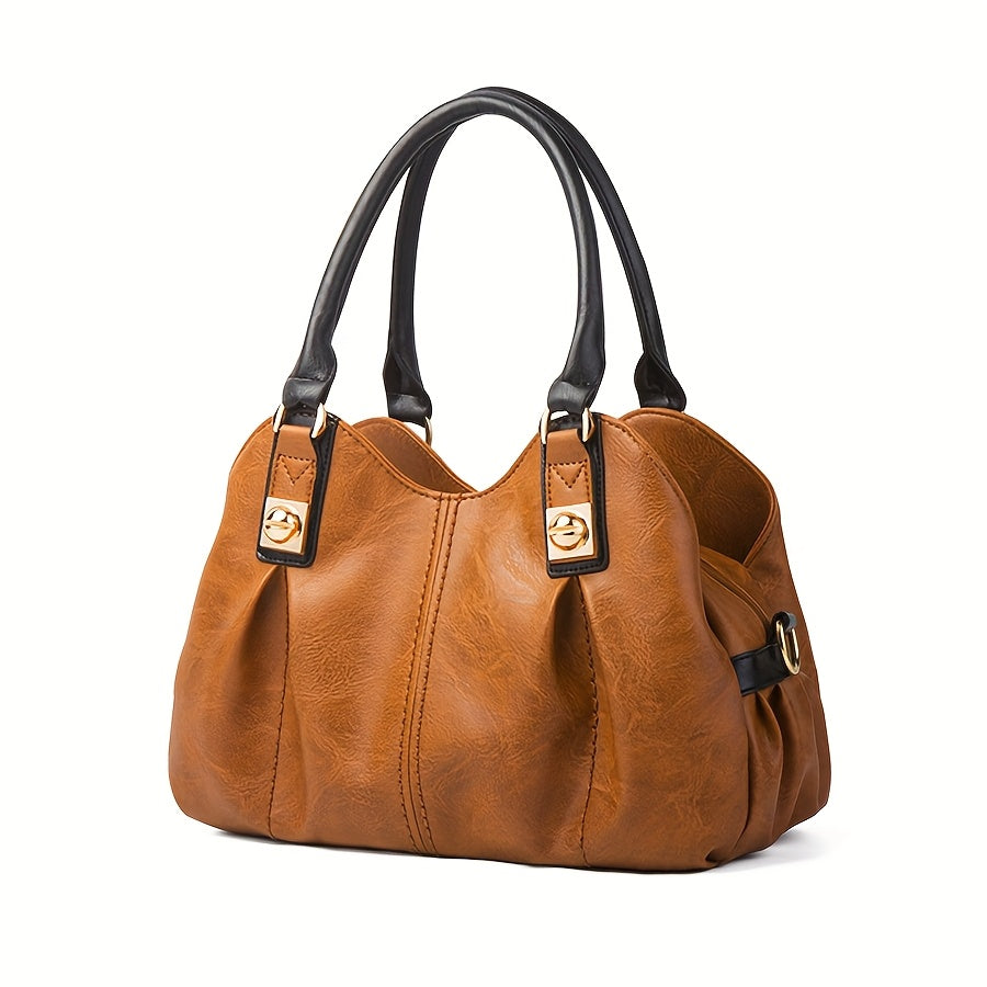 Zoe | Vintage 4-Piece Leather Bag Set