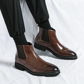Alden | Vegan Leather Chelsea Boots
