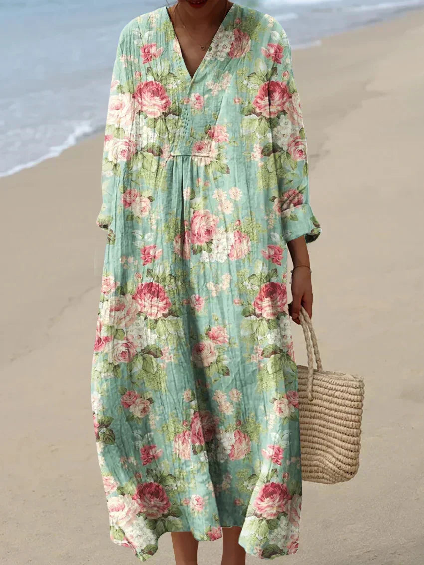 Anne | Printed Spring Dress
