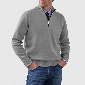Darevellon | Comfortable Half-Zip Sweater