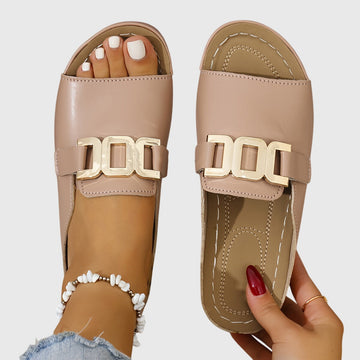 Kathryn – Comfortable Buckle Sandals