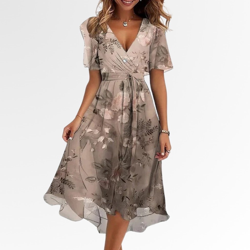 Yara™ | Elegant Colourful Dress