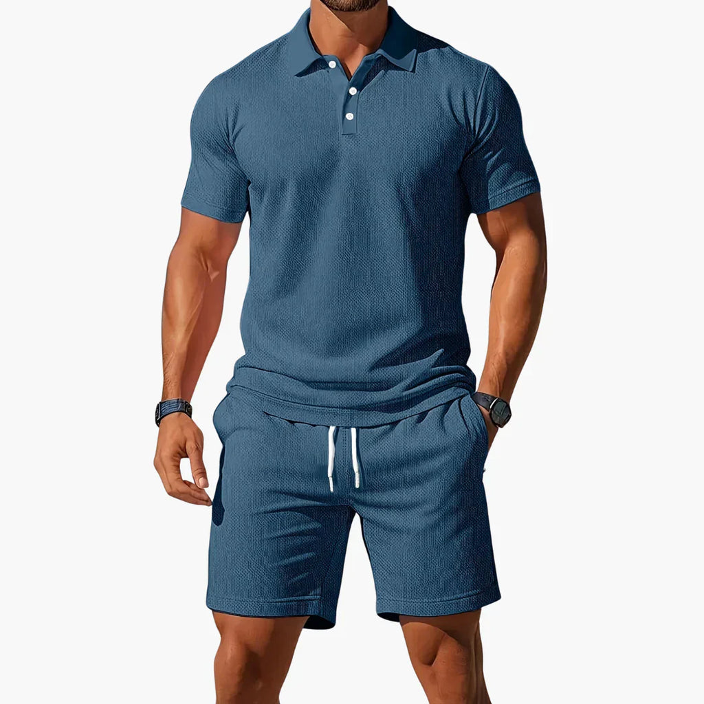 Kjell | Relaxed Spring Polo Set