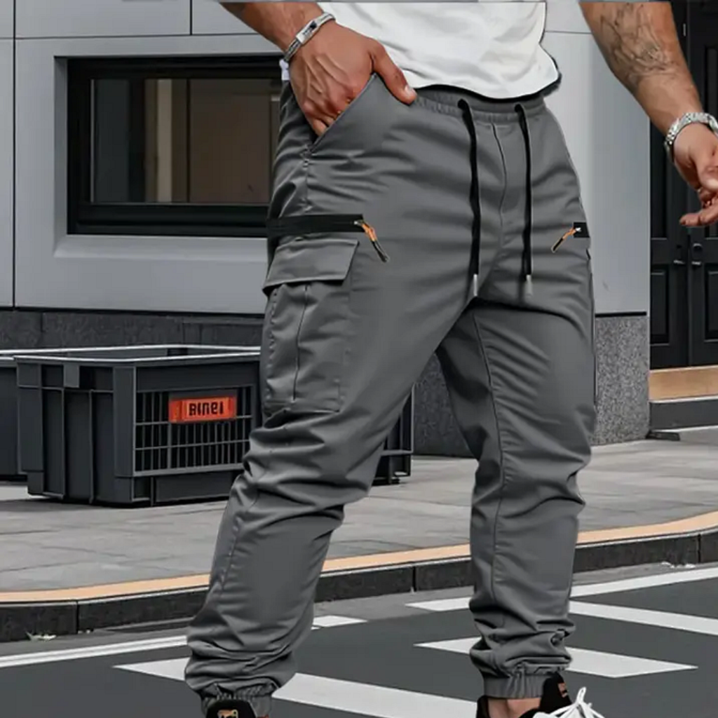 Beeckhoven | Comfortable Men’s Cargo Stretch Jogger Trousers