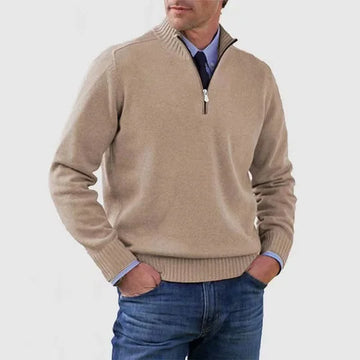 Darevellon | Comfortable Half-Zip Sweater