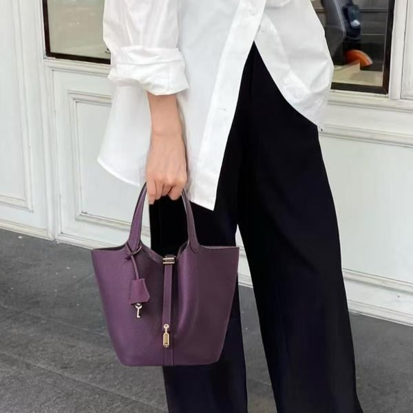 Kate | Lock  Vegan Leather Bag