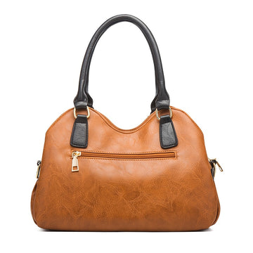 Zoe | Vintage 4-Piece Leather Bag Set