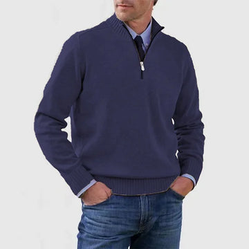 Darevellon | Comfortable Half-Zip Sweater