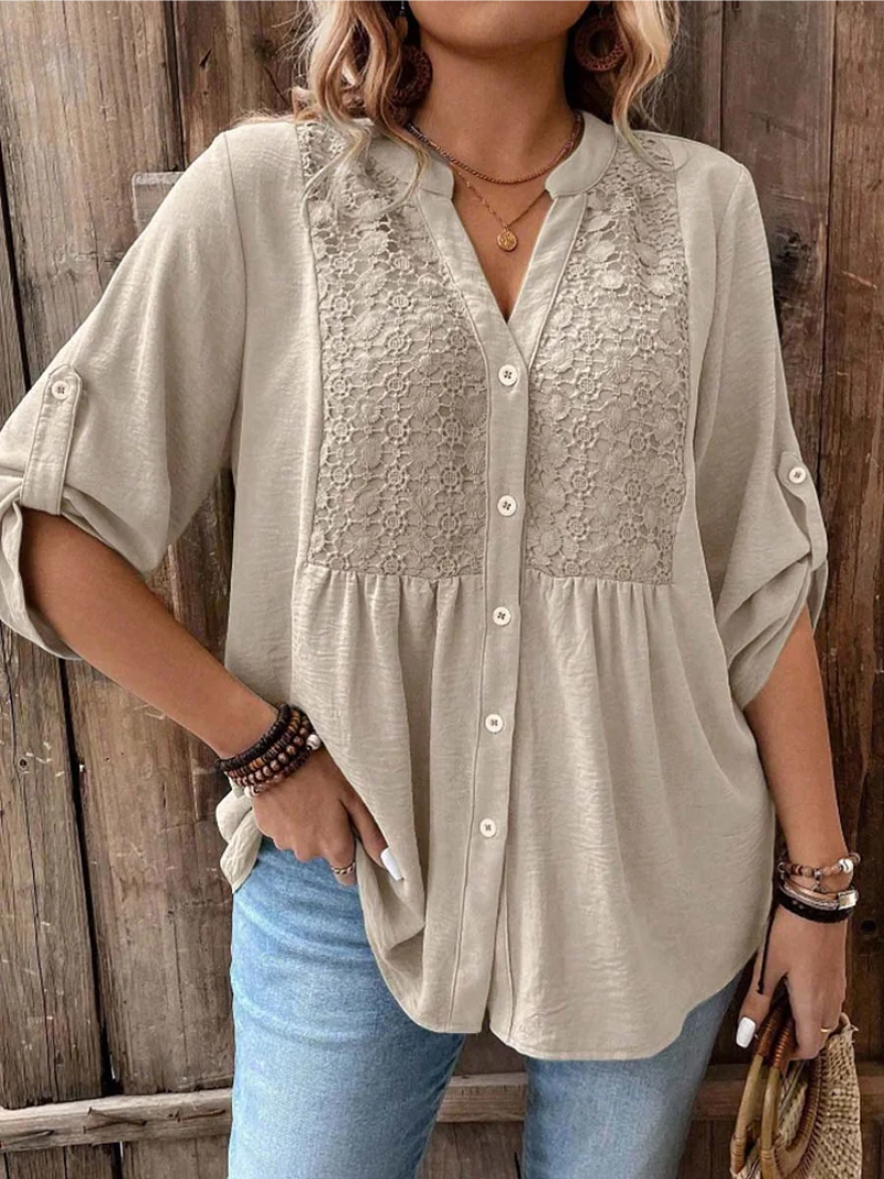 Noor | Lightweight V-Neck Blouse