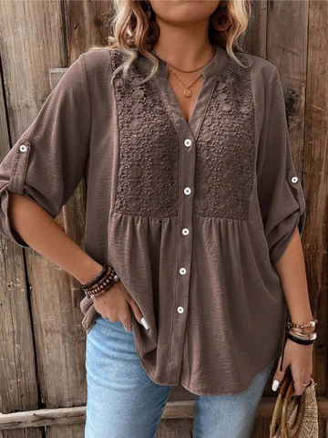 Noor | Lightweight V-Neck Blouse